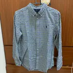 RALPH LAUREN POLO 藍綠小格襯衫