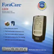 Blood Glucose Monitoring System By ForaCare GD20