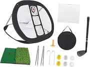 Golf Chipping Net,Golf Hitting Net,Folding Indoor Outdoor Portable Easy Setup for Accuracy Practice Accessories