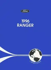 1996 Ford Ranger Owners Manual User Guide Reference Operator Book
