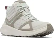 Columbia Women's Novo Trail Mid Hiking Shoes Cloud Grey/Cool Green Size 9