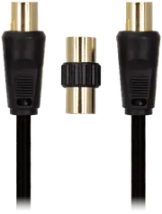 Crest TV Antenna Cable with Adaptor (3m)