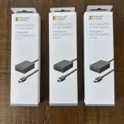 3 Pack Microsoft - EJP-00001- Mini DisplayPort to VGA Adapter
