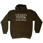Alcohol Read An Article On The Dangers Of Drinking - Funny Novelty Hoodies Hoodie