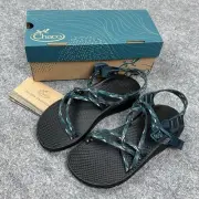 Chaco ZX Cloud Sandals Womens 11 M Warren Pine Green Adjustable Straps Cushioned
