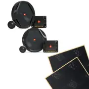 JBL GX608C 6.5” GX Series Component Speaker System with Sound Damping