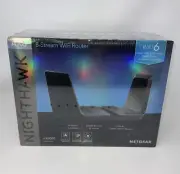 New NETGEAR Nighthawk AX8 Dual-Band 8-Stream Wi-Fi 6 Router AX6000