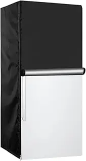 Upright Freezer Cover, Refrigerator Dust Cover, Zipper Waterproof Upright Freezer Cover, Waterproof Upright Freezer Cover, Refrigerator Accessories With Handle, Fridge Protective Supplies