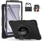 Case for Galaxy Tab A9+/A9 plus 11" with Screen Protector, Upgraded Military Cas
