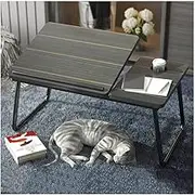 Height Adjustable Laptop Bed Tray Table,Cup Holder Folding Legs Multifunctional Portable Bed Desk,Writing Work Bed Tray Write