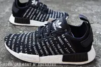 在飛比找Yahoo!奇摩拍賣優惠-【HYDRA】adidas NMD R1 Runner 黑白