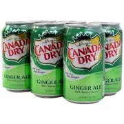 Canada Dry Ginger Ale, 24 Count