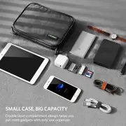 Tablet Electronic Accessories Organiser Travel Storage Bag Power Bank HDD Cable