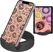 GoDonut Universal Cell Phone Stand Tablet Stand, Compatible with Android iPad iPhone Samsung Galaxy G Nokia Pixel | Multi-Angled to View on Tablet Kindle Fire Smartphone XS Max XR 8+ 8 7+ 7 6 6s 5