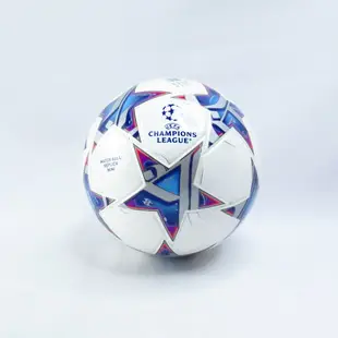 ADIDAS UCL MINI 一號足球 IA0944 歐冠盃徽章 紀念 收藏 玩耍 白x藍銀【iSport愛運動】