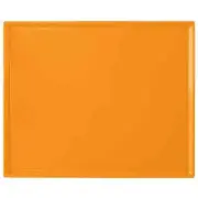 TableCraft CW2112X Rectangular Half Size Cooling Serving Tray - Orange