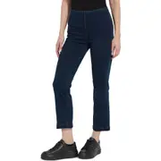 Lyssé Pull-On Baby Bootcut Ankle Jeans in Indigo at Nordstrom, Size Medium