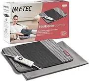 Imetec Intellisense Comfort Multi-Purpose Heating Pad Ideal for Back and Abdomen, Pocket for Hands, Fast Heating, Hypoallergenic Fabric, 5 Temperatures, Electric Block Safety System, Washable
