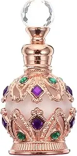 Garneck 15ml Perfume Bottle Sprayer Stylish Refillable Essential Oil Holder Glassy Perfume Storage