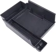 GUERBEIS Car Center Console Armrest Storage Box,Fit For Nissan, Pathfinder 2023-2022 Organizer Tray Black Vehicle Console storage box unit