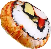 Sushi Throw Pillow Cute Soft Food Pillow for Couch Bedroom and Car Creative Sushi Roll Design for Home Decor Lightweight and Back Support Pillow
