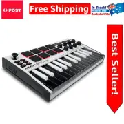 Professional Mini Keyboard MIDI Controller - MPK Mini MK3: 25 Keys & Arpeggiator