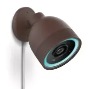 Nest Cam Cover - elago® Google Nest Cam IQ Outdoor Camera Cover [Dark Brown]