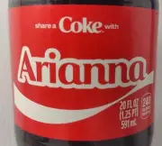 Share A Coke With Arianna 2025 Personalized Gift Coca Cola Bottle