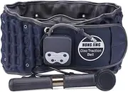 Lower Back Brace with Heating for Back Pain Relief, HONGJING Heated Lumbar Support Belt Rechargeable, with Metal Stays, Breathable Mesh (XL)
