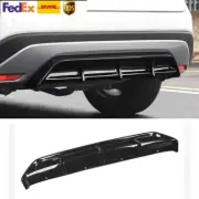 For Lexus RX350 350h 500h 2023-24 Glossy black Rear Diffuser Bumper Lip Spoiler (for: Lexus)
