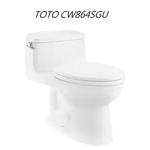 俊豪衛浴 標準安裝清運 TOTO CW864SGU 單體馬桶+TC301馬桶蓋