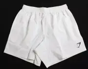 Gymshark Men's Lightweight Slim Fit Arrival 5" Shorts DH3 White Small NWT