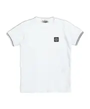 Stone Island Junior Compass-Badge Crewneck T-Shirt 8Y,4Y,6,14Y,3Y,2Y,12Y,10Y white