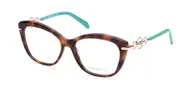 Emilio Pucci EP5163 052 Men's Glasses Tortoiseshell Size 55 - Private Health Rebate - Blue Light Block Available