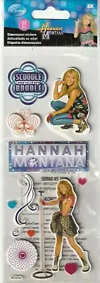 Licensed Hannah Montana SCCODLE YOUR BOODLE 3D stickers 79542 Fast FREE Ship!