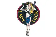 Mooneyes Lady Luck Sticker 6" Tall