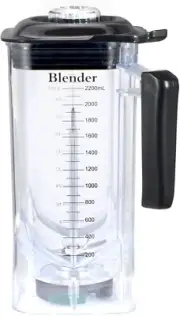 CRANDDI Spare Cup for K90, 80oz Blender Container, 2200ml 80oz/K90