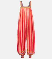 [Dolce & Gabbana] Dolce & Gabbana Printed cotton jumpsuit AU 8 multicoloured
