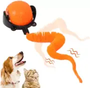 Interactive Cat Ball Toy, 2025 New Cat Ball Toys with Cord Imitation Mouse, Smar