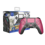 Bluetooth Wireless Controller For PS4 and PC - Red (PS5 Design)