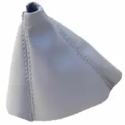 Fits 92-99 BMW E36 318 323 325 328 Real Leather Manual Shift Boot Light Gray