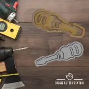 Screwdriver Cookie Cutter and Embosser - 8.2cm x 10.5cm