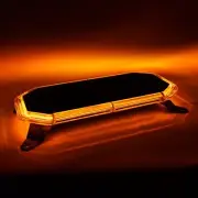Pro LED SLP1018 18" Low Profile Amber LED Light Bar With 19 Flash Patterns