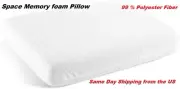 Memory Foam Pillow QUEEN in Bamboo Side Sleeper Pillows for Neck Back FAST SHIP