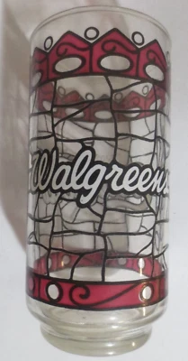 Enjoy Coca-Cola Tiffany Glass Walgreens 14 oz