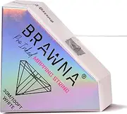 [12M] White Eyebrow Mapping String for Microblading Kit, PMU Supplies, Pre-inked Microblading String for Brow Measuring