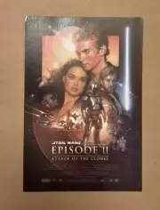 Star Wars Episode II Attack of the Clones Mini Poster 8" x 11"