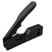 RJ45 Crimper Network Tools Ethernet Cable Stripper Through Connector Cat7/6/5 M