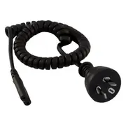 DOSS C720AC Curly Fig-8 Mains Lead - 2M Figure 8 Iec- C7 Fig8 Extends Up To 2M CURLY FIG-8 MAINS