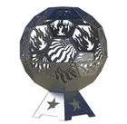 Geodesic 24 Inch CNC Plasma DXF Files - Flag Fire Pit CNC Plasma Files